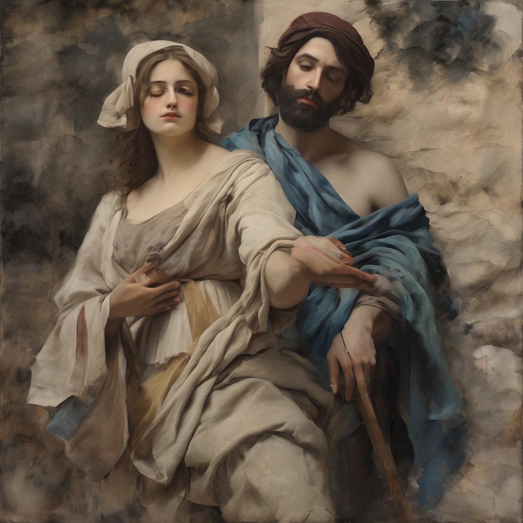 Η μοναδική τεχνική του καλλιτέχνη